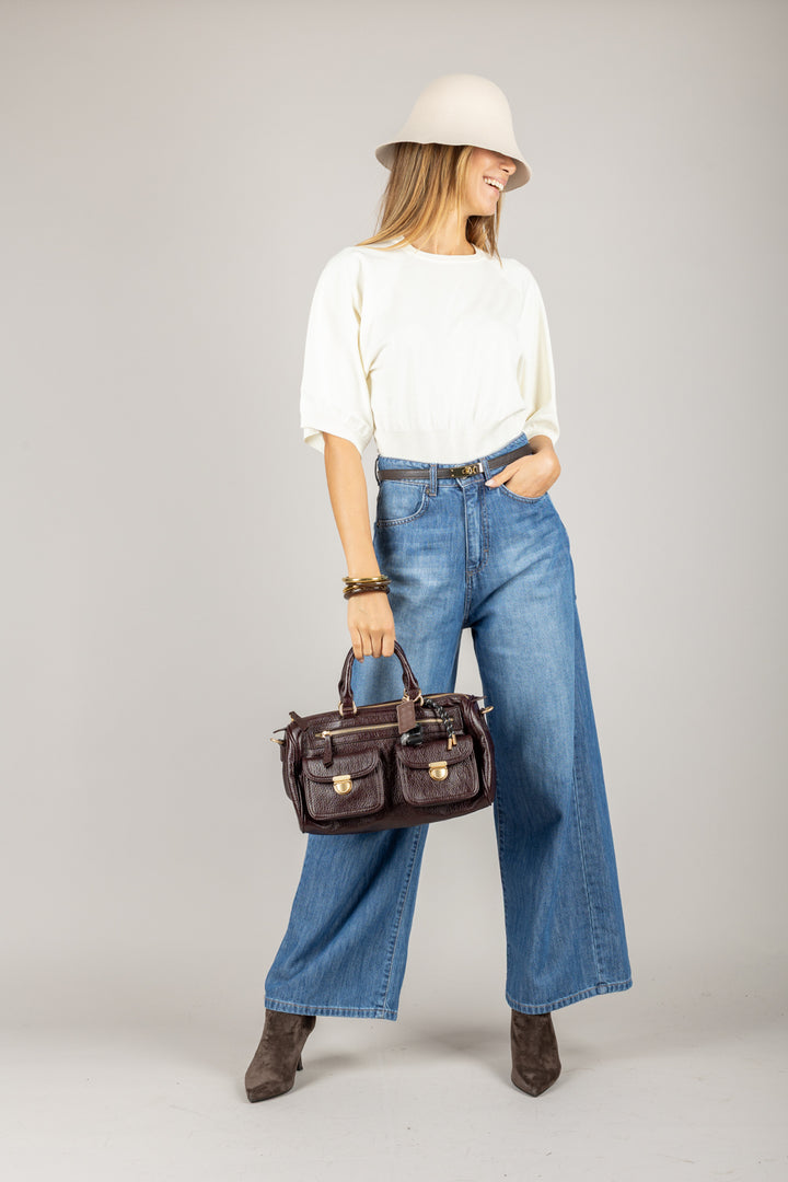 TENSIONE IN - GIUSI-AMX - JEANS PALAZZO CON TASCONI