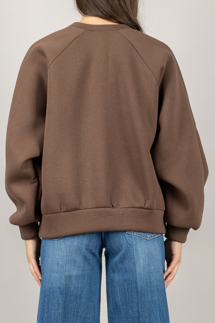 HAVEONE - FFW-P046 - FELPA OVER GIROCOLLO