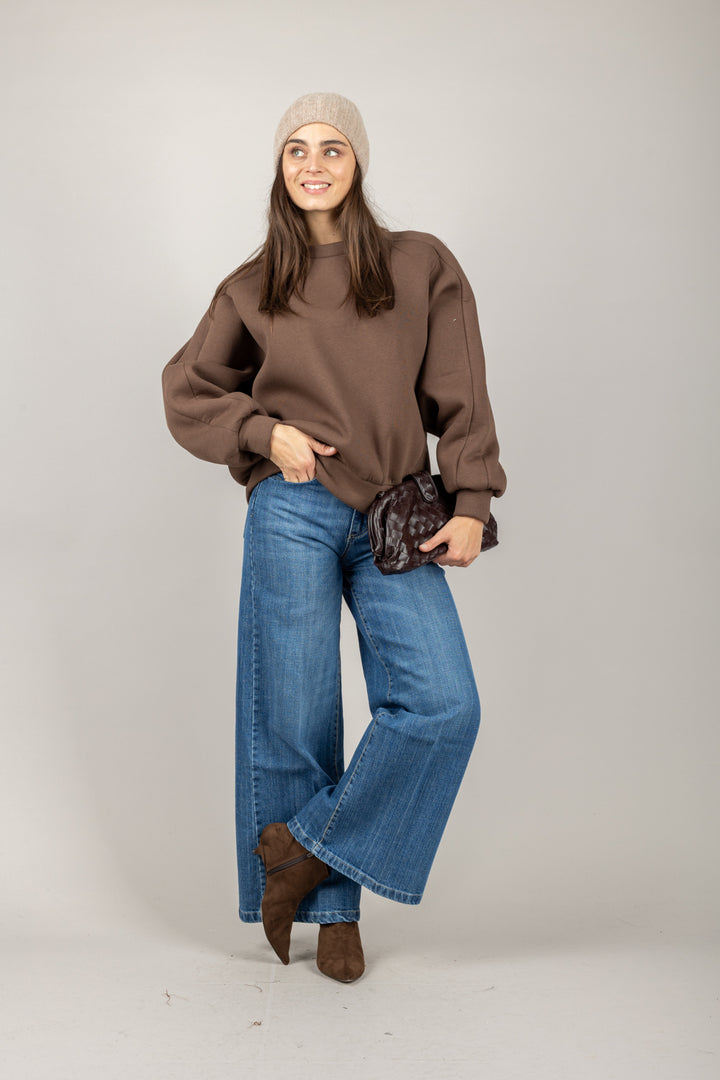 HAVEONE - FFW-P046 - FELPA OVER GIROCOLLO