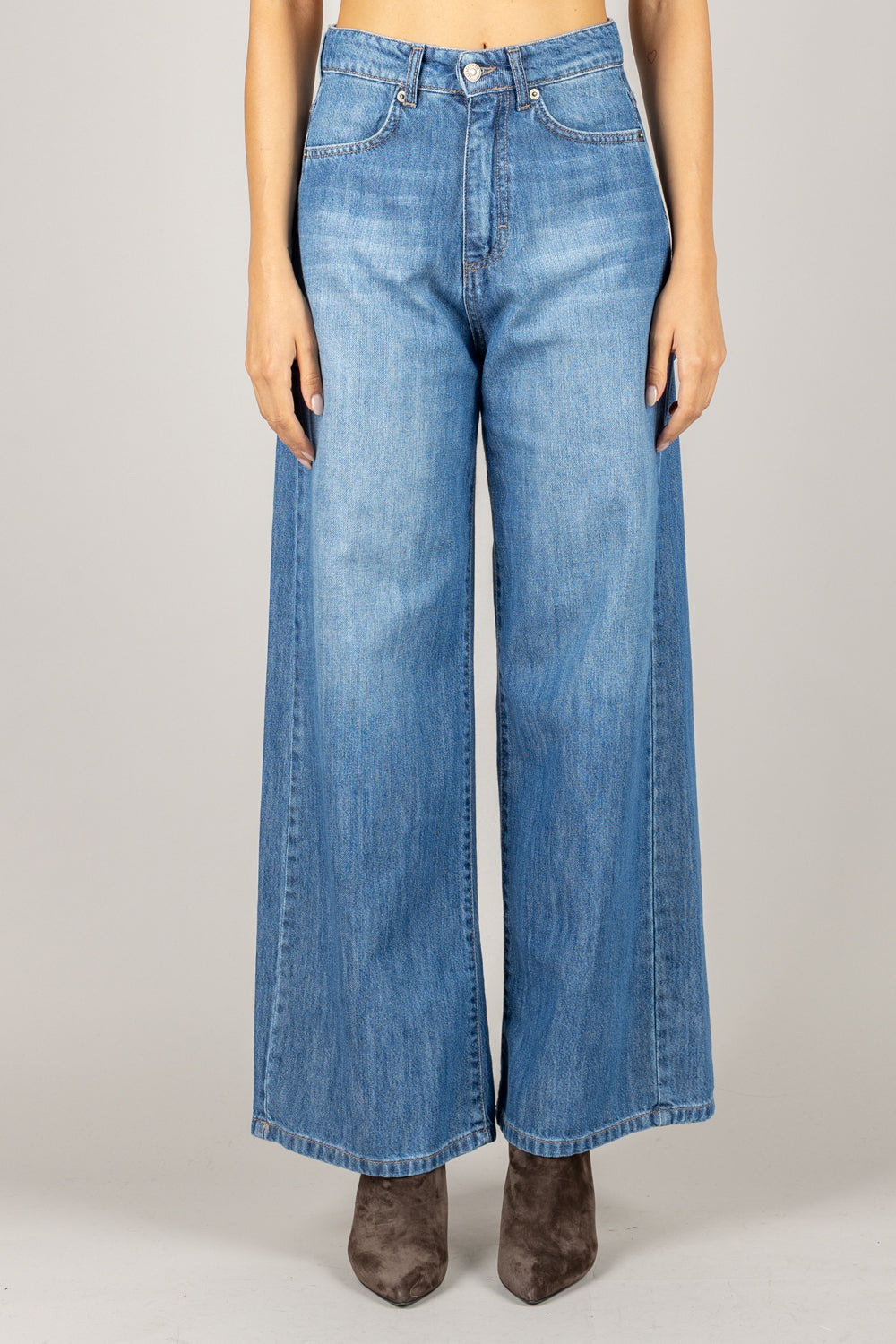 TENSIONE IN - GIUSI-AMX - JEANS PALAZZO CON TASCONI
