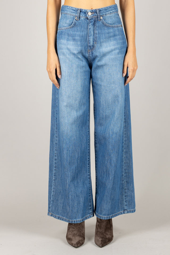 TENSIONE IN - GIUSI-AMX - JEANS PALAZZO CON TASCONI