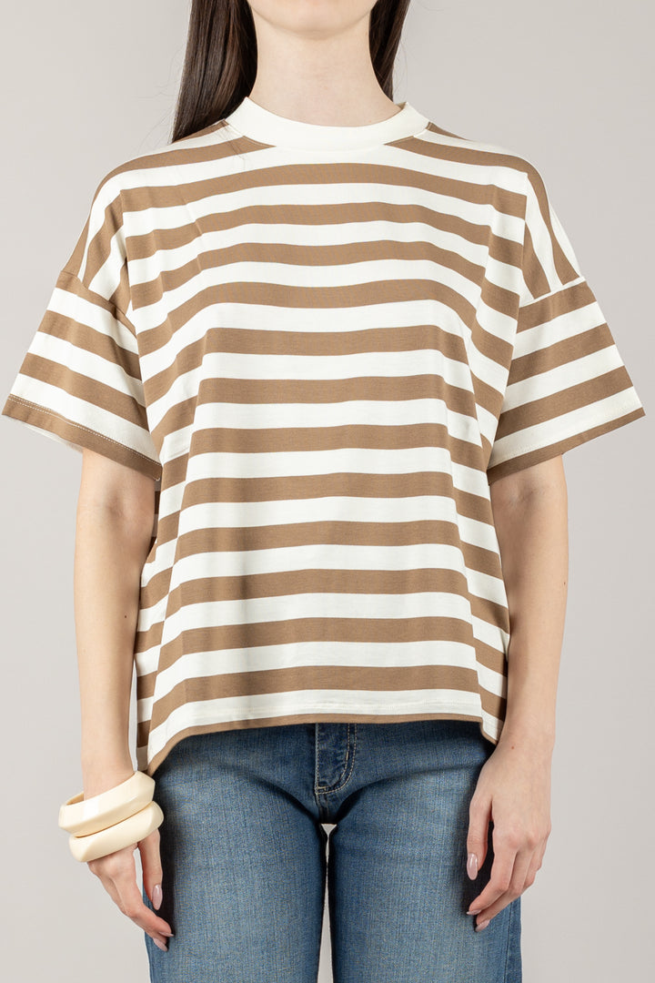 VICOLO - UD0196 - T-SHIRT RIGHE