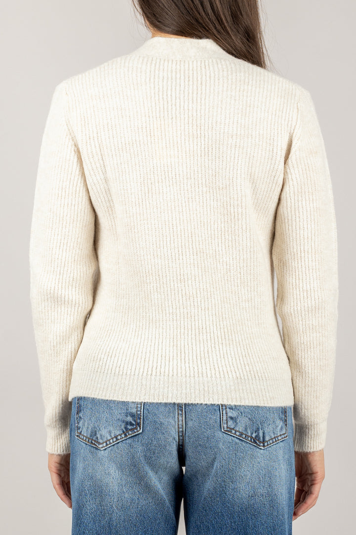VICOLO - 77258F - MAGLIA CON FIOCCO