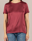 EMUNA' - ZC82008 - T-SHIRT BORDO