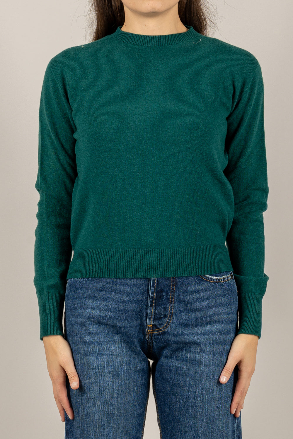 TENSIONE IN - WL104AI25 - MAGLIA GIROCOLLO MANICHE LUNGHE