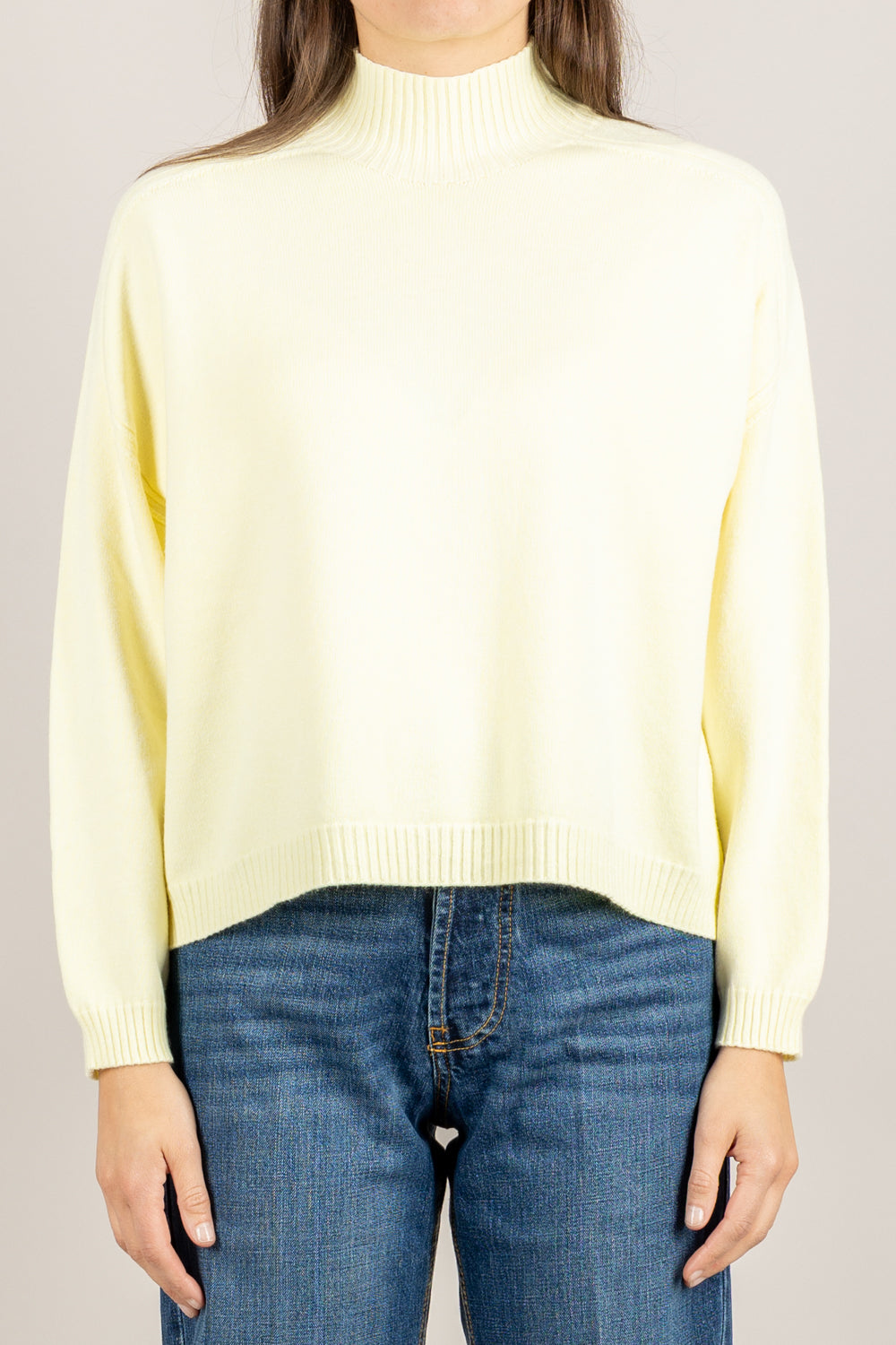 TENSIONE IN - IT1509AI25 - MAGLIA COLO ALTO A COSTINE