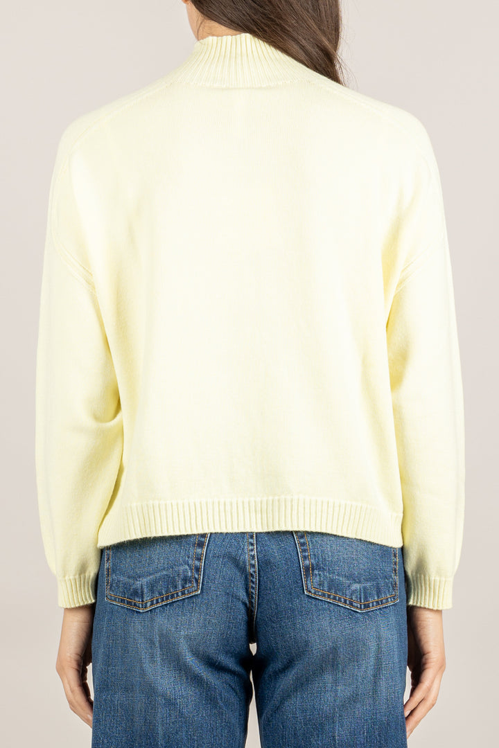 TENSIONE IN - IT1509AI25 - MAGLIA COLO ALTO A COSTINE