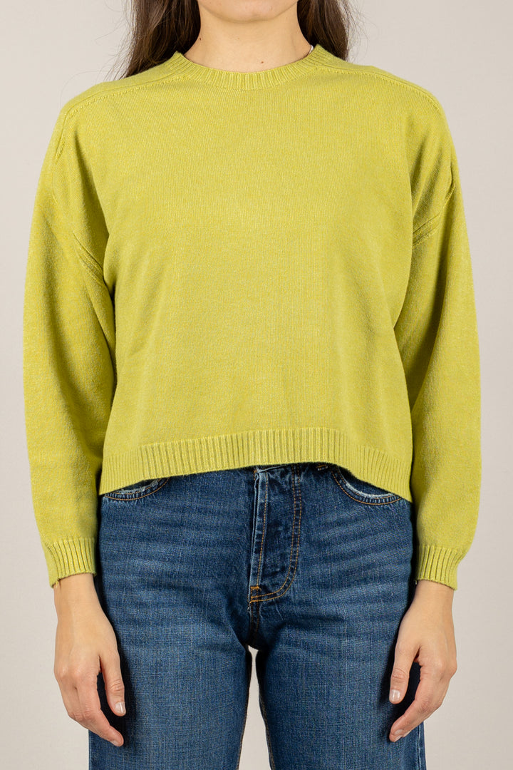 VICOLO - 77062F - MAGLIA SCATOLETTA GIROCOLLO