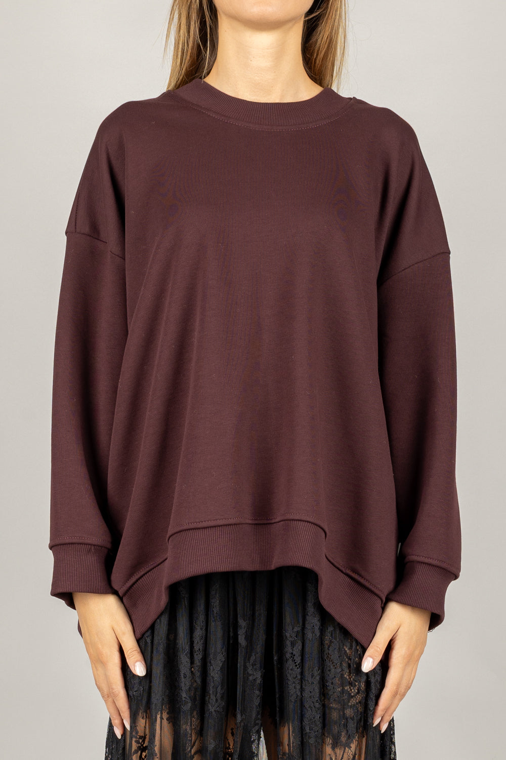 VICOLO - TF0582 - FELPA OVER