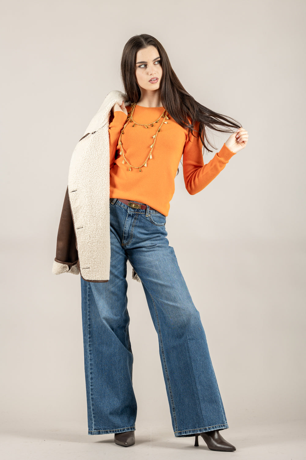 TENSIONE IN - IT950AI25 - MAGLIA MANICA LUNGA GIROCOLLO