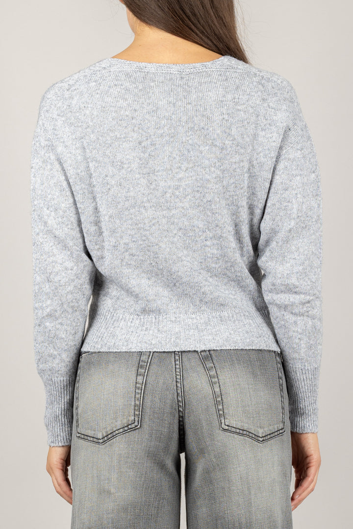 VICOLO - 77282F - CARDIGAN CROP