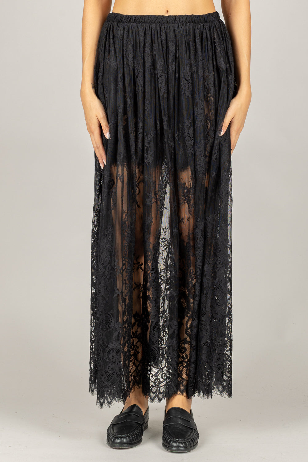VICOLO - TF0573 - GONNA IN PIZZO