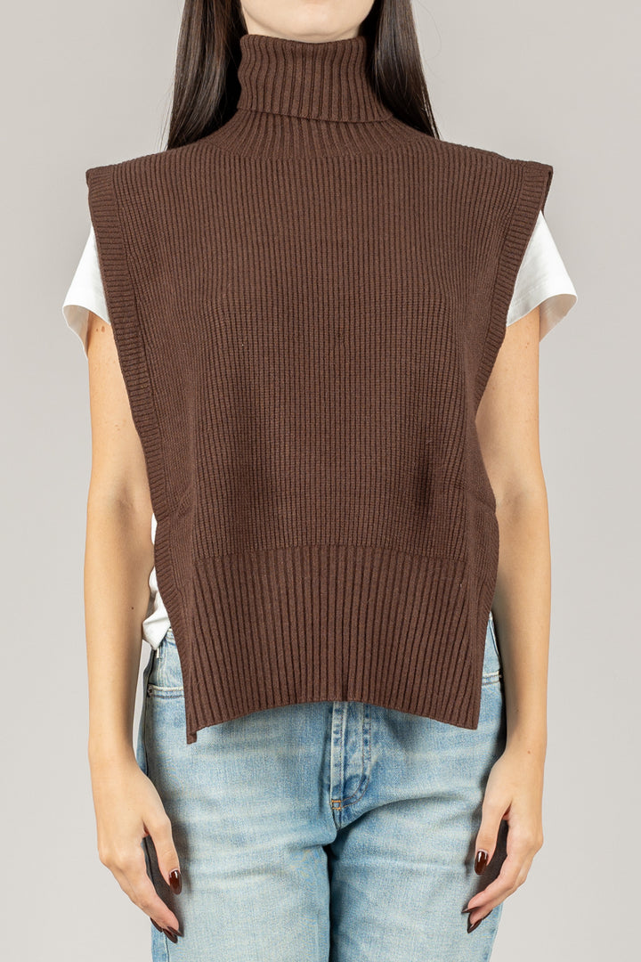 KONTATTO - 3M1032NI - MAGLIA DOLCEVITA A COSTINE
