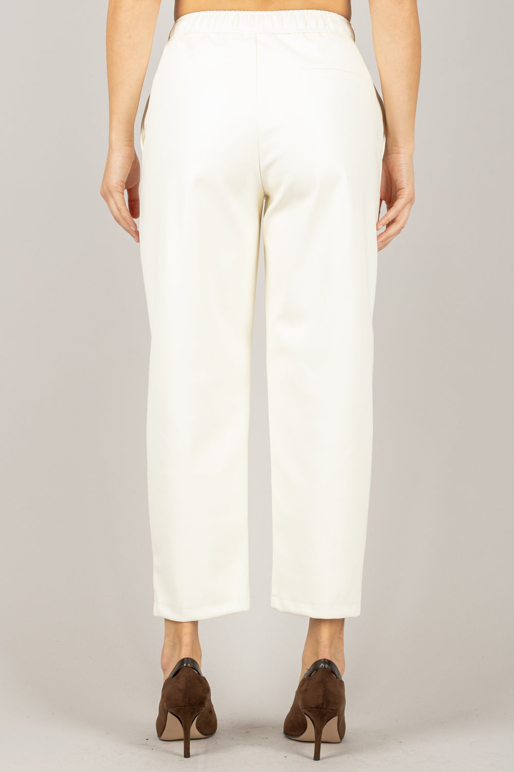 VICOLO - TF1679 - PANTALONE ECOPELLE CARROT