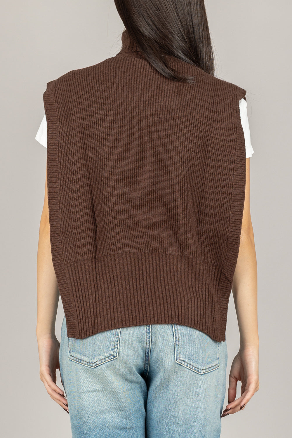 KONTATTO - 3M1032NI - MAGLIA DOLCEVITA A COSTINE