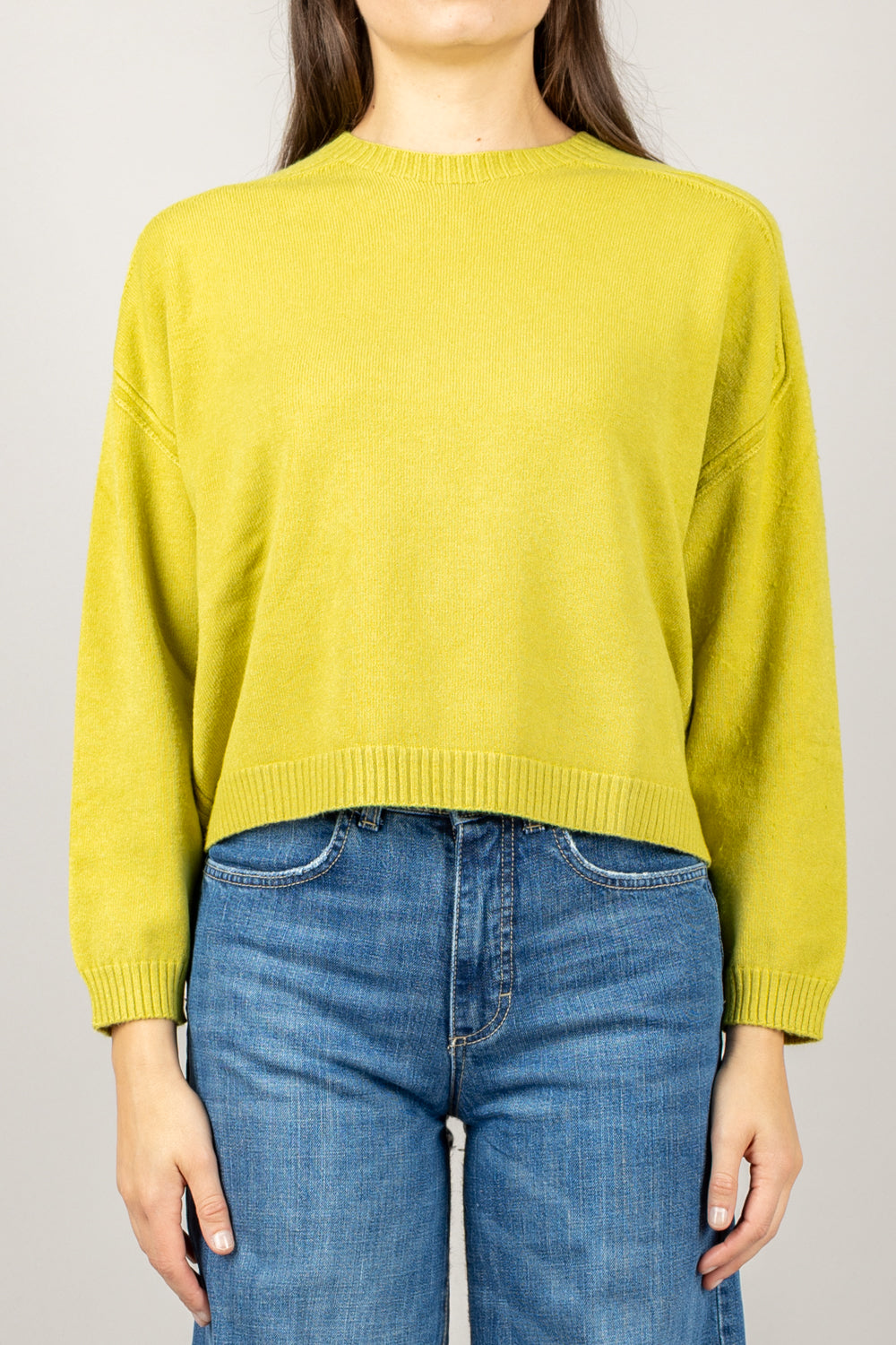 VICOLO - 77062F - MAGLIA SCATOLETTA GIROCOLLO