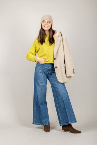 VICOLO - 77062F - MAGLIA SCATOLETTA GIROCOLLO