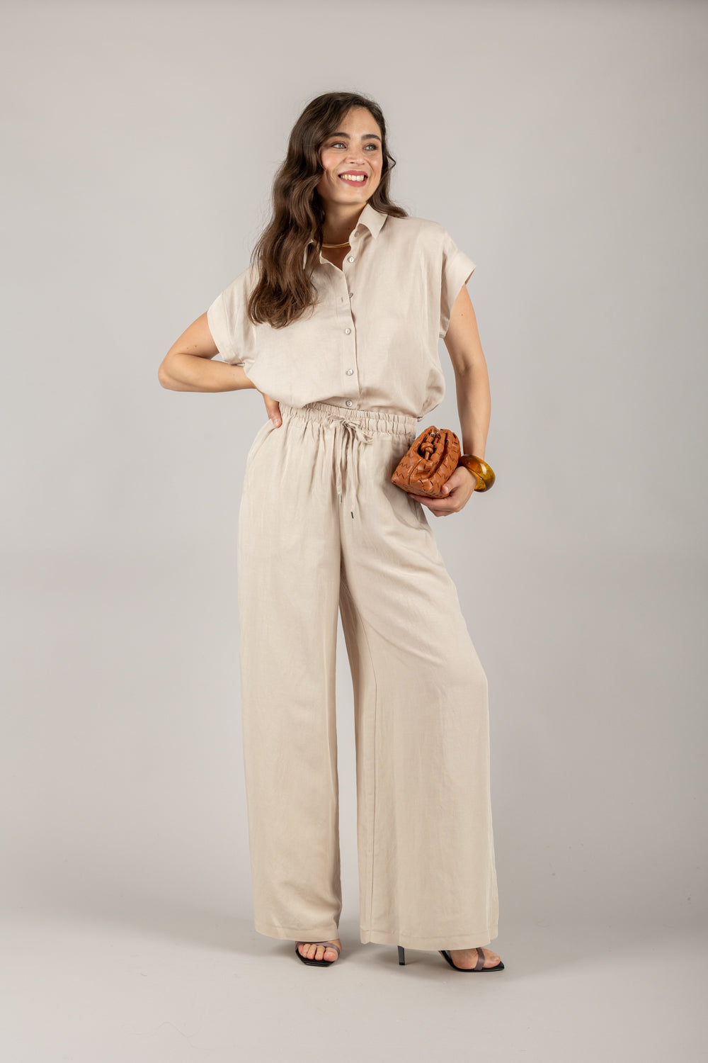 TENSIONE IN - 25C7657 - CAMICIA OVER MEZZA MANICA