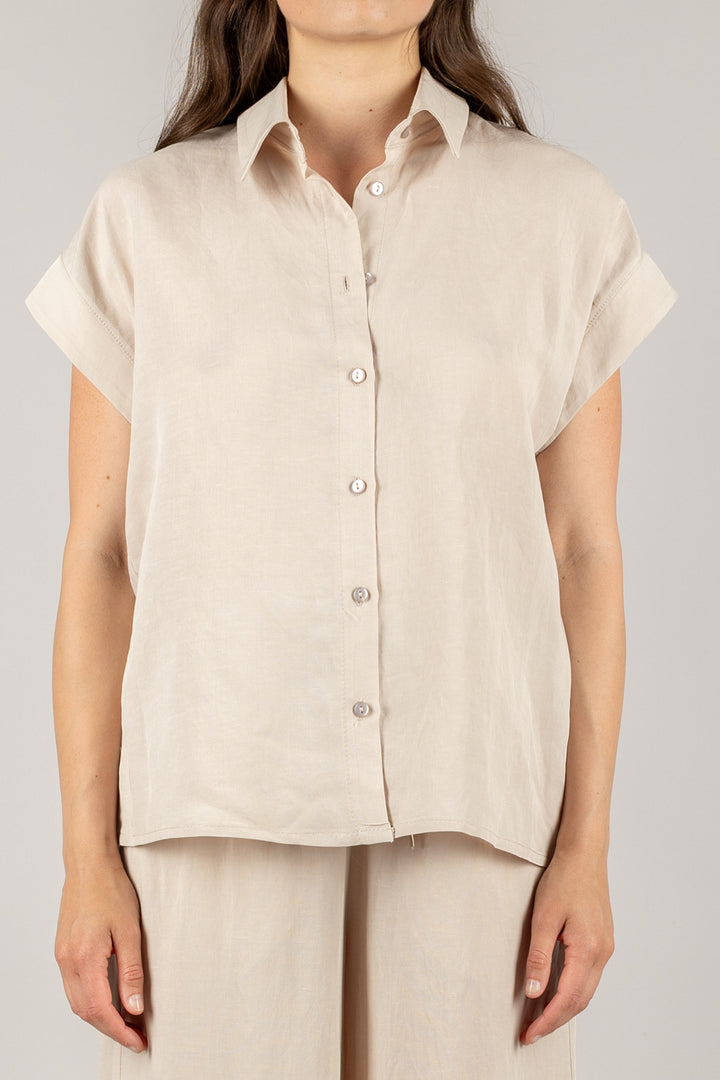 TENSIONE IN - 25C7657 - CAMICIA OVER MEZZA MANICA