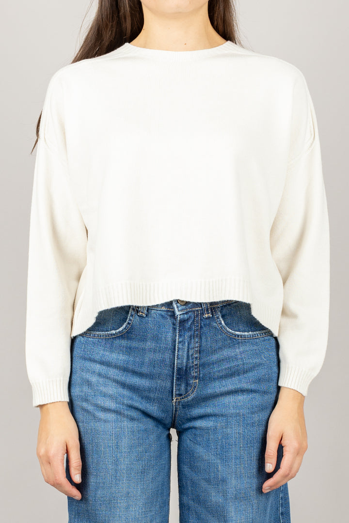 VICOLO - 77062F - MAGLIA SCATOLETTA GIROCOLLO