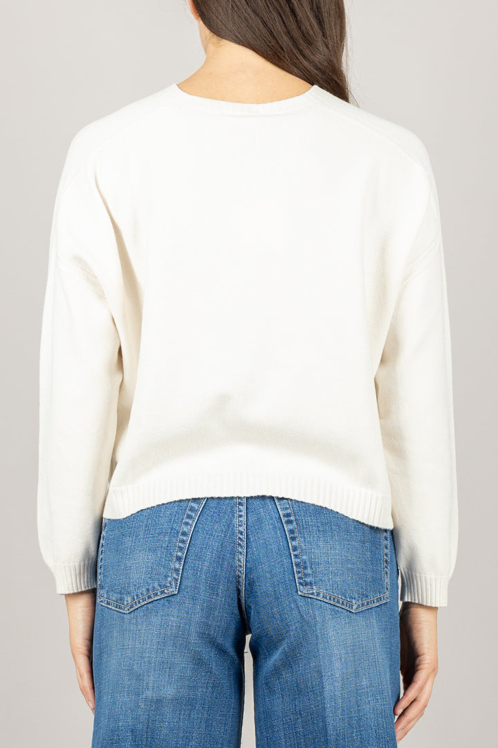 VICOLO - 77062F - MAGLIA SCATOLETTA GIROCOLLO