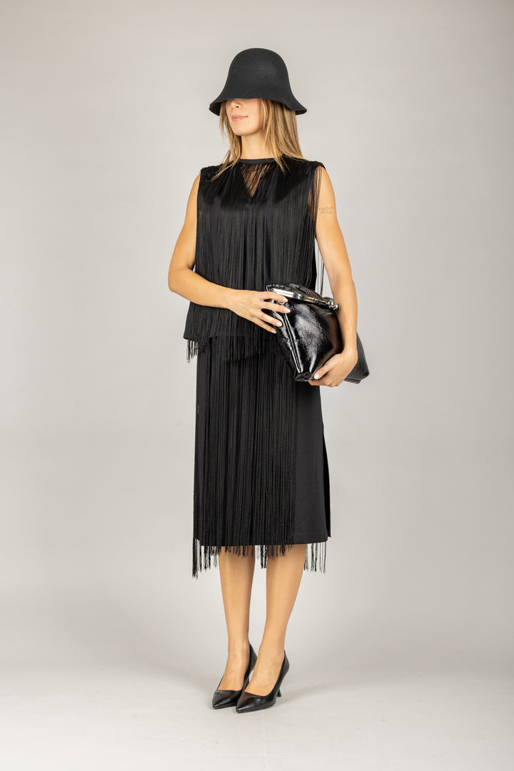 VICOLO - TF0500 - GONNA CON FRANGE