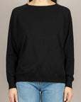 VICOLO - 2AB2111 - MAGLIA GIROCOLLO NERA