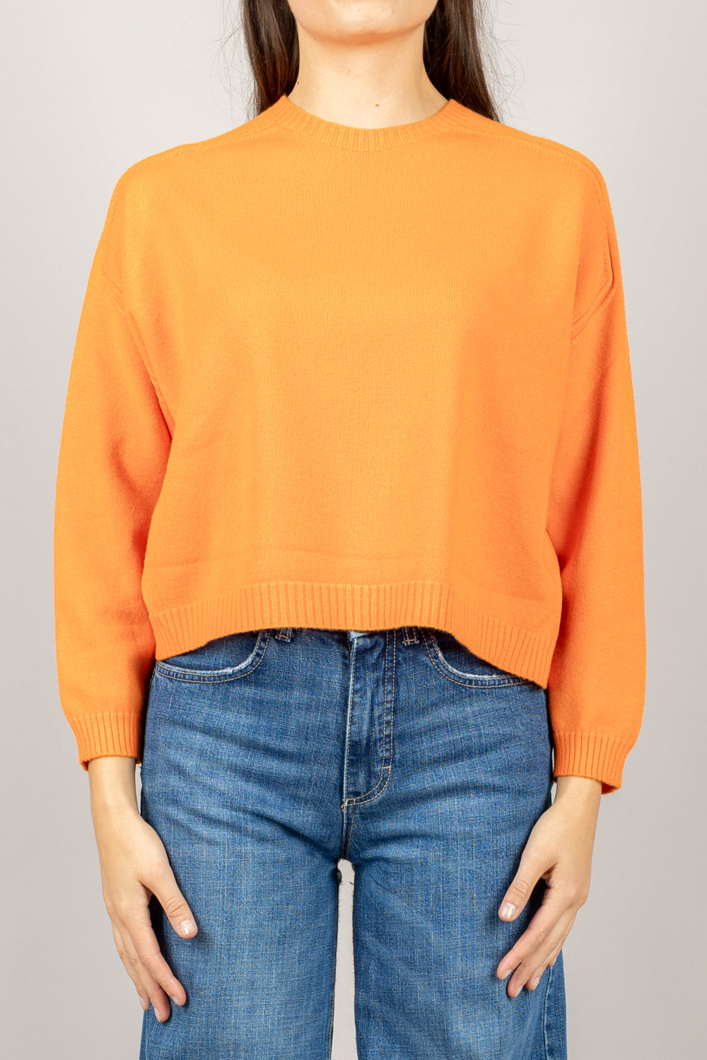 VICOLO - 77062F - MAGLIA SCATOLETTA GIROCOLLO