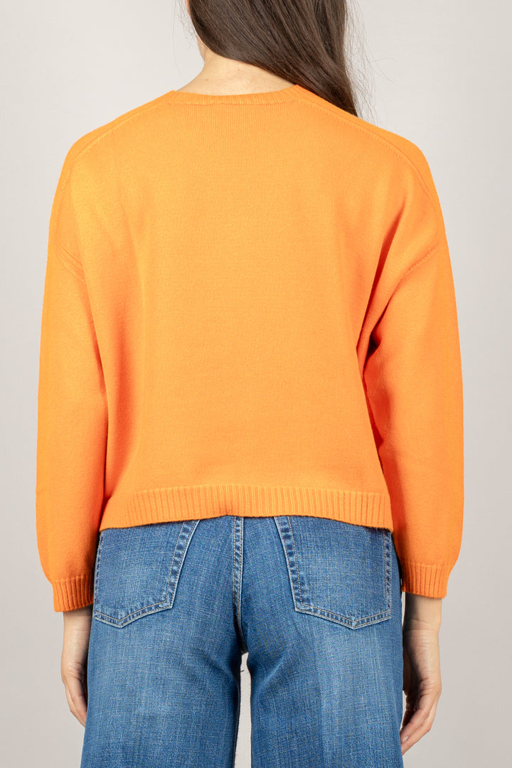 VICOLO - 77062F - MAGLIA SCATOLETTA GIROCOLLO