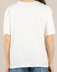 EMUNA' - JRD7072 - T-SHIRT BIANCO/ORO