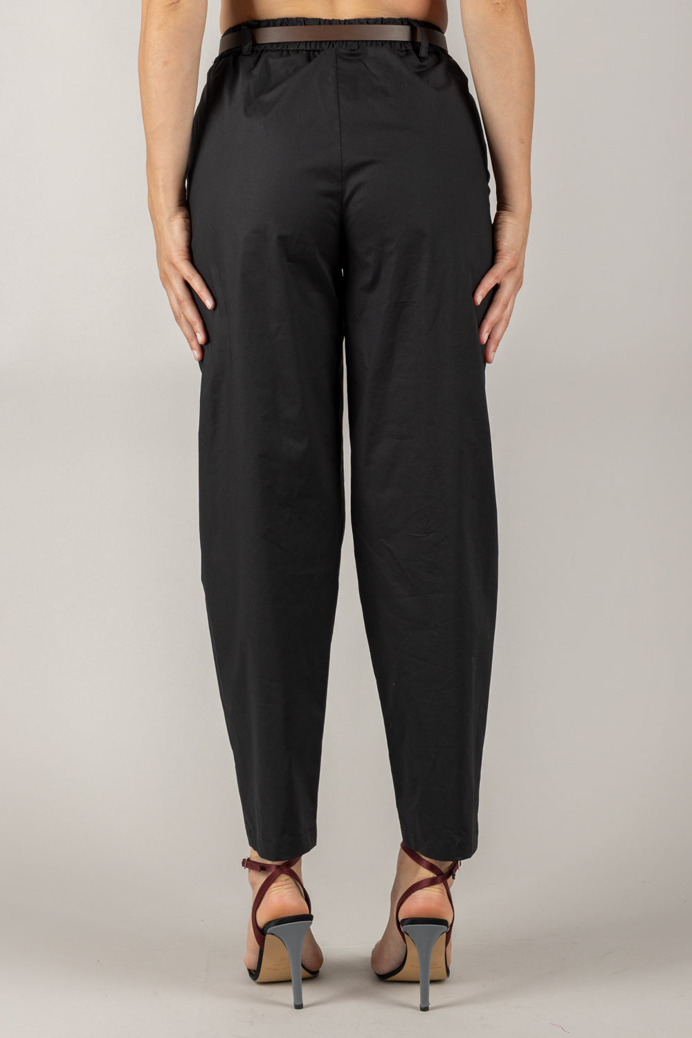 TENSIONE IN - 25P7865 - PANTALONE GAMBA DRITTA CON CINTA
