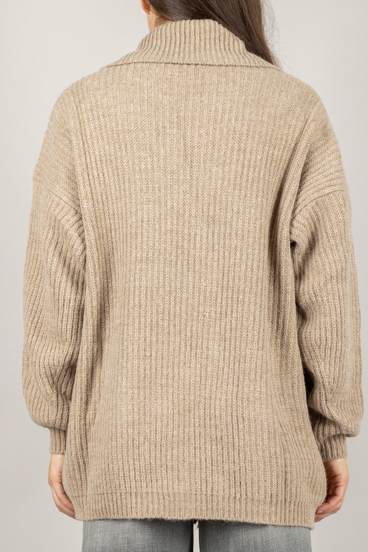 KONTATTO - 3M1035NI - GIACCA IN MAGLIA DOPPIO PETTO