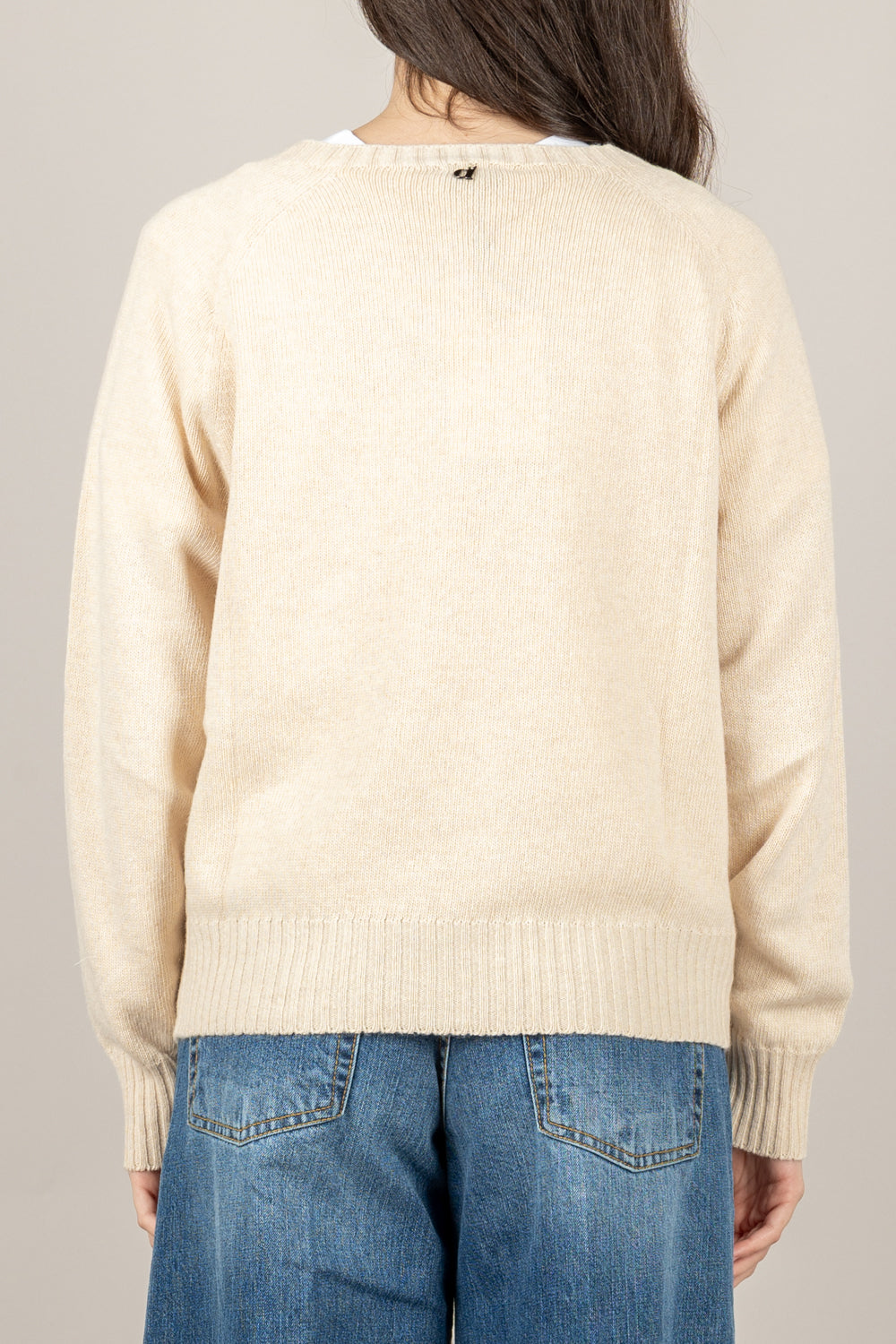 DIXIE - M440Y141 - MAGLIA GIROCOLLO CON ROMBI COLORATI