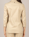 DIXIE - JDP6UEH - GIACCA LUNGA UN BOTTONE BEIGE