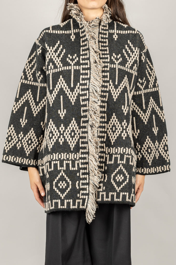 TENSIONE IN - W5HMG43A400 - CARDIGAN ETNICO