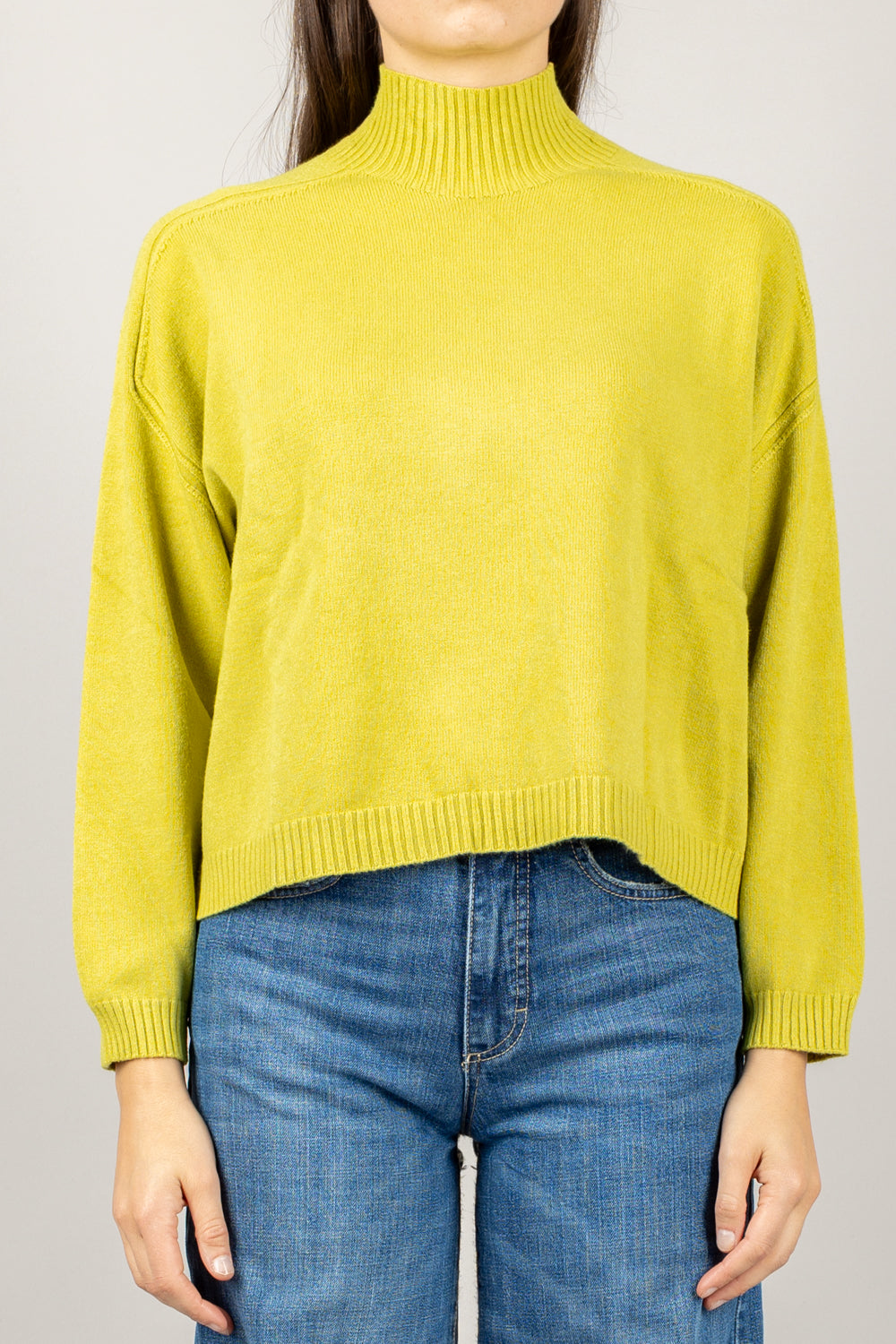 VICOLO - 77063F - MAGLIA MEZZO COLLO