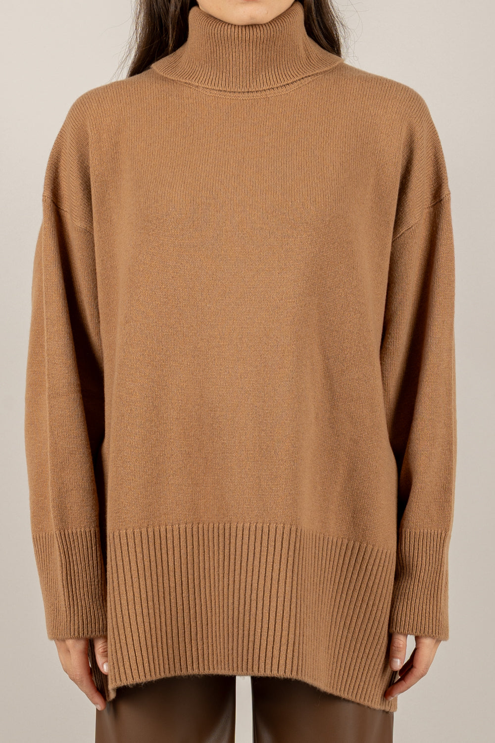 TENSIONE IN - WL773AI25 - MAGLIA OVER COLLO ALTO