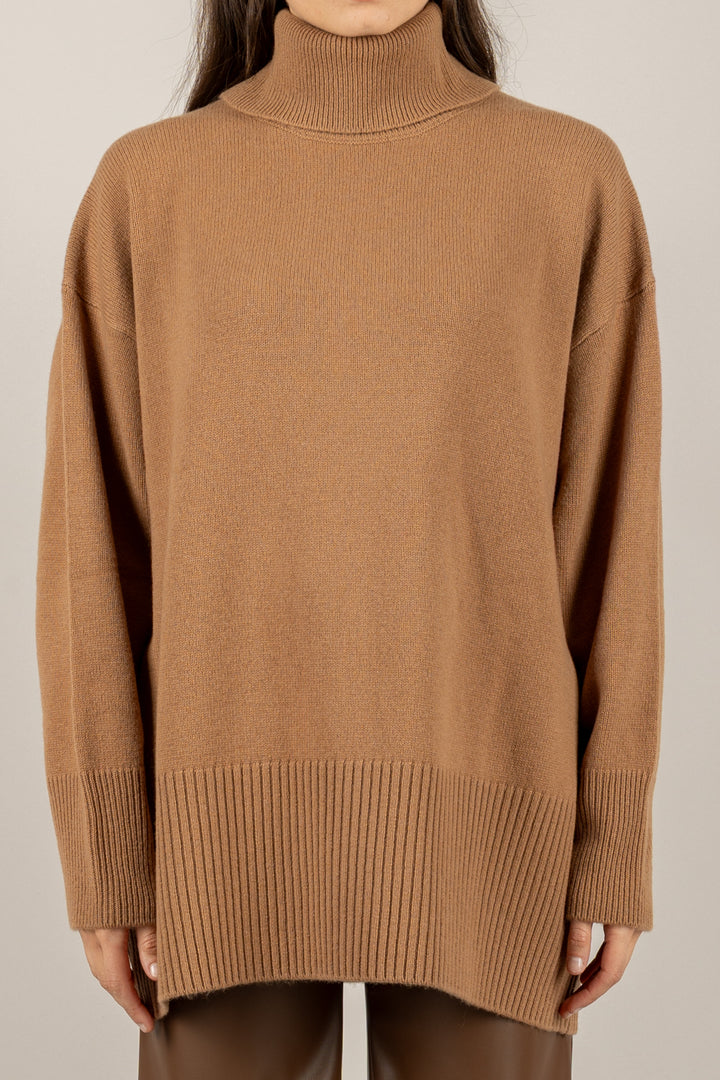 TENSIONE IN - WL773AI25 - MAGLIA OVER COLLO ALTO