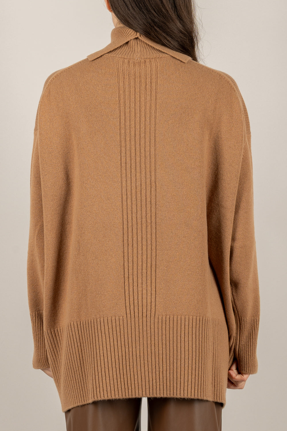 TENSIONE IN - WL773AI25 - MAGLIA OVER COLLO ALTO