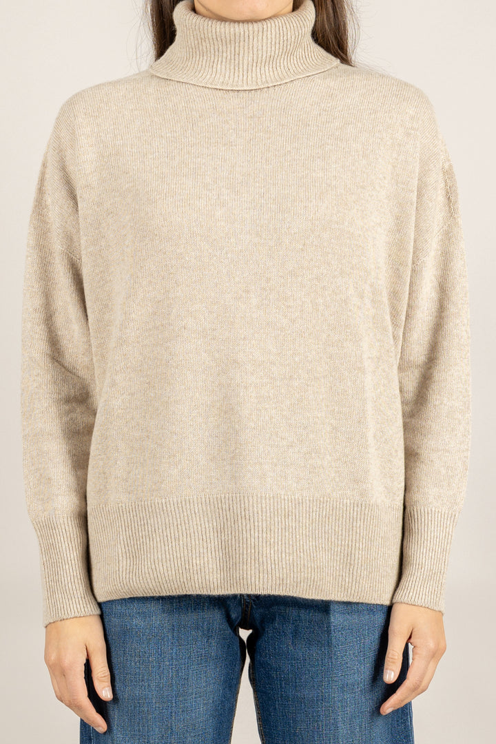 TENSIONE IN - D78758 - MAGLIA COLLO ALTO