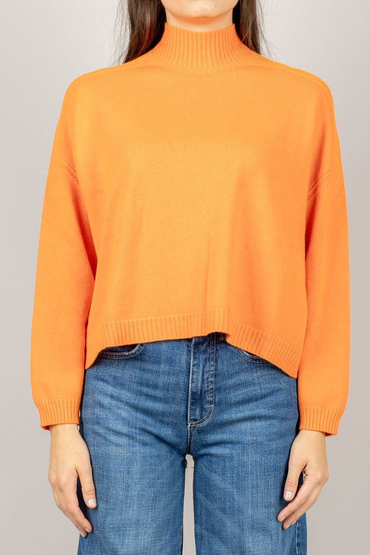 VICOLO - 77063F - MAGLIA MEZZO COLLO