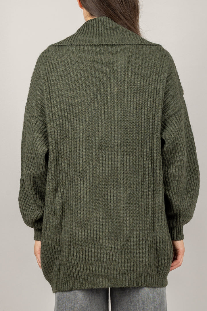 KONTATTO - 3M1035NI - GIACCA IN MAGLIA DOPPIO PETTO