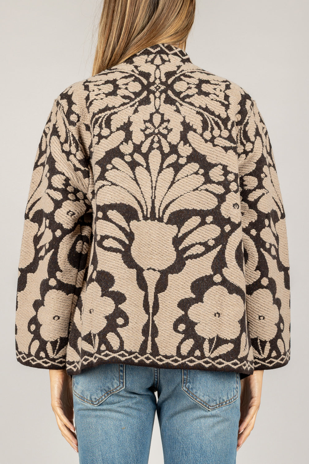 TENSIONE IN - W5HMG62A400 - GIACCA TRAMATA ARABESQUE