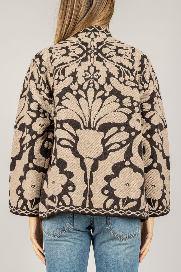 TENSIONE IN - W5HMG62A400 - GIACCA TRAMATA ARABESQUE