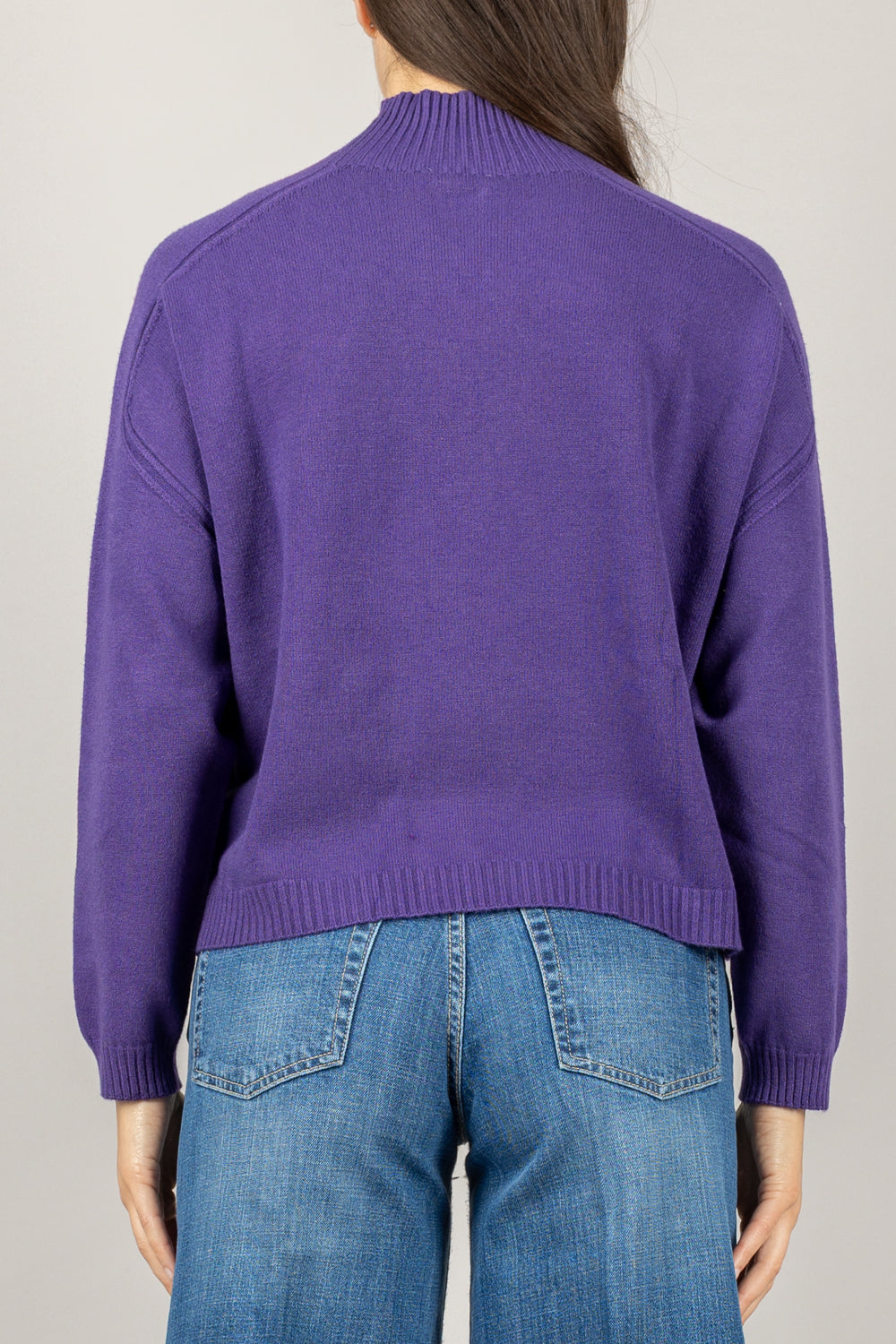 VICOLO - 77063F - MAGLIA MEZZO COLLO