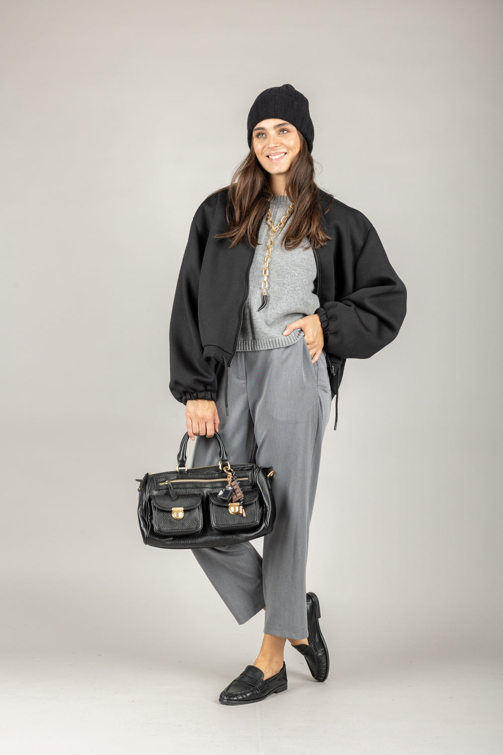 VICOLO - TF0373 - PANTALONE GAMBA DRITTA