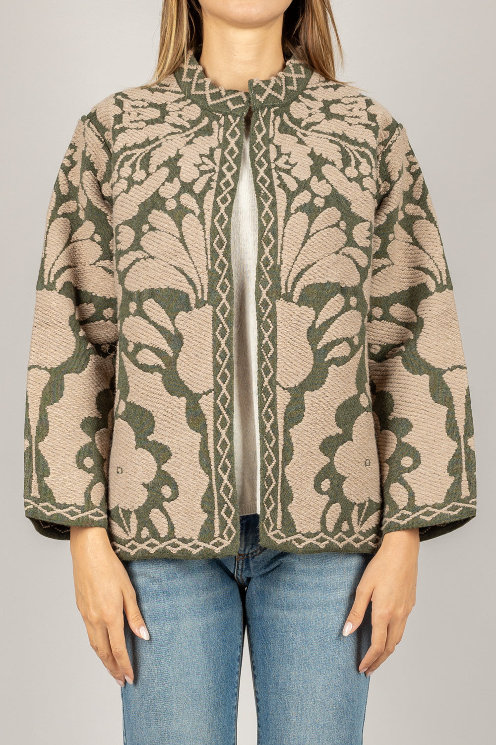 TENSIONE IN - W5HMG62A400 - GIACCA TRAMATA ARABESQUE