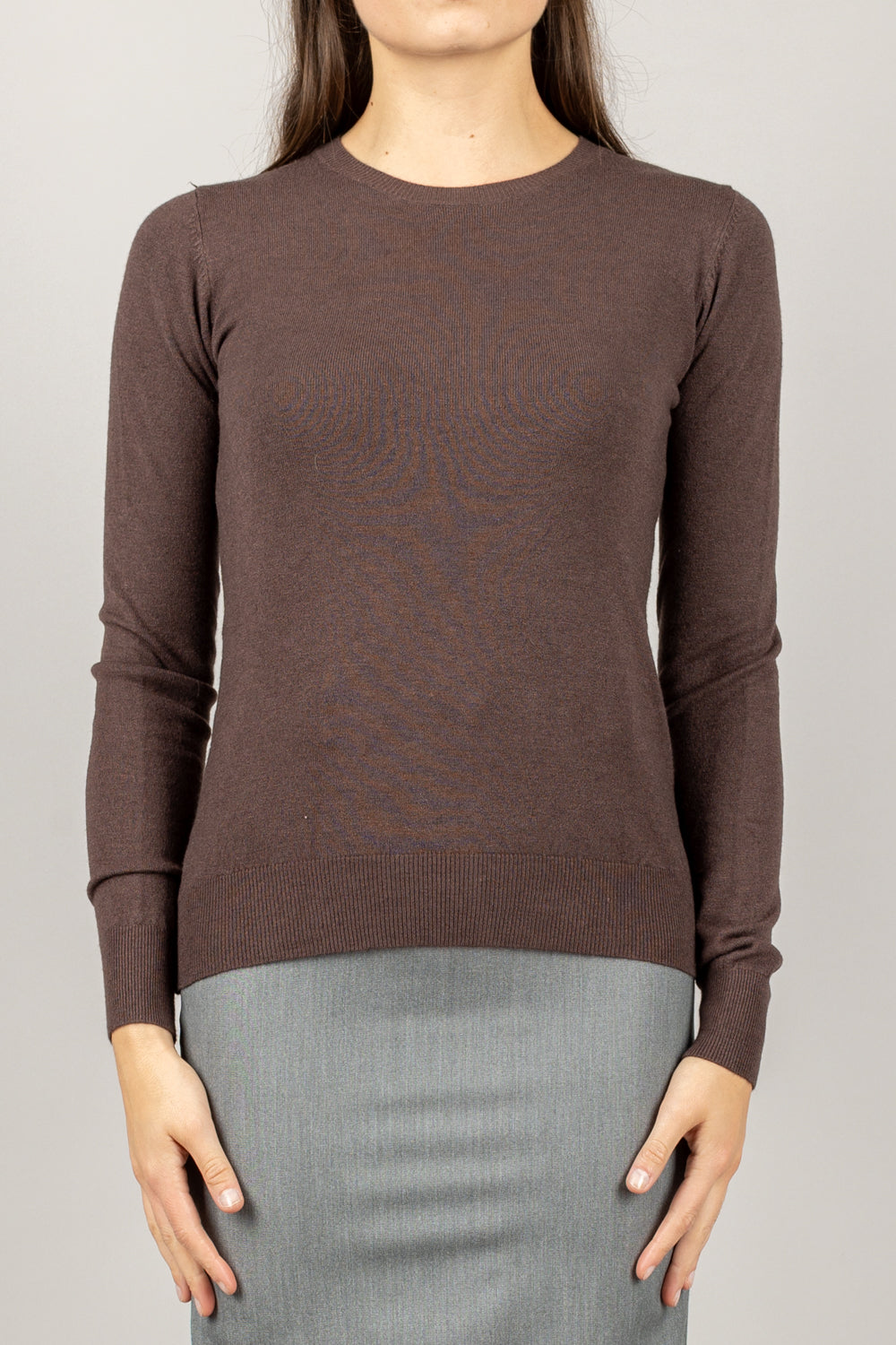 VICOLO - 44011F - MAGLIA GIROCOLLO MANICA LUNGA