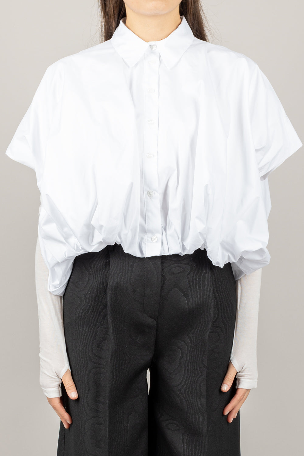 IMPERIAL - CNH3KKU - CAMICIA PALLONCINO CON MANICOTTI