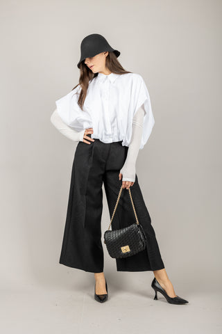 IMPERIAL - P8B1KQD - PANTALONE PALAZZO AMPIO